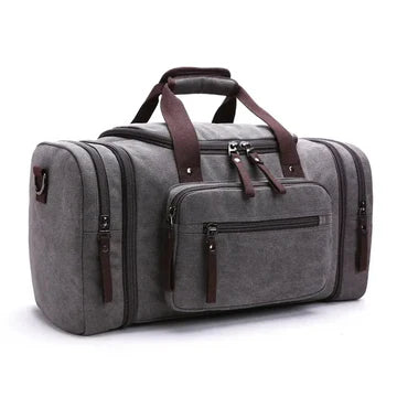 Stylish Markroyal Canvas Large Capacity Hand Carry Gym and Travel Duffle Bag
