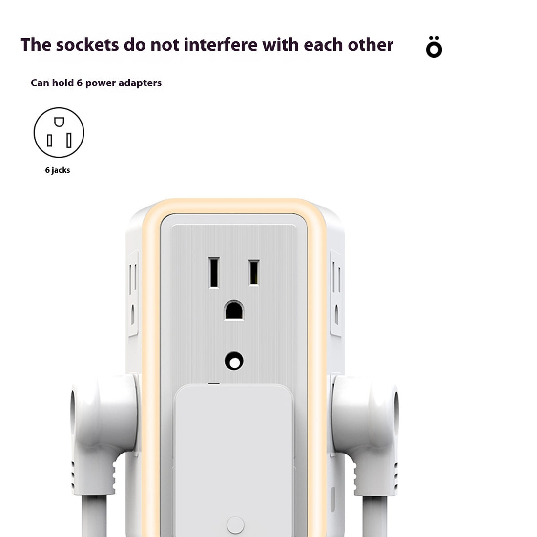 MSCIEN 1PC US To EU Travel Plug Adapter