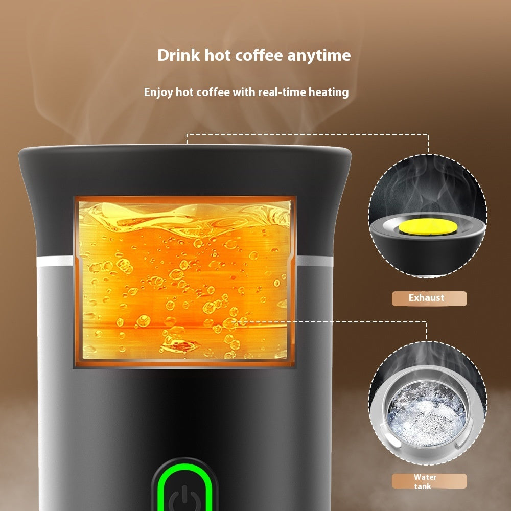 2-in-1 Portable Italian Espresso Machine Espresso Coffee Maker