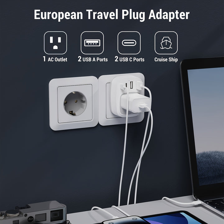 European Travel Plug Adapter
