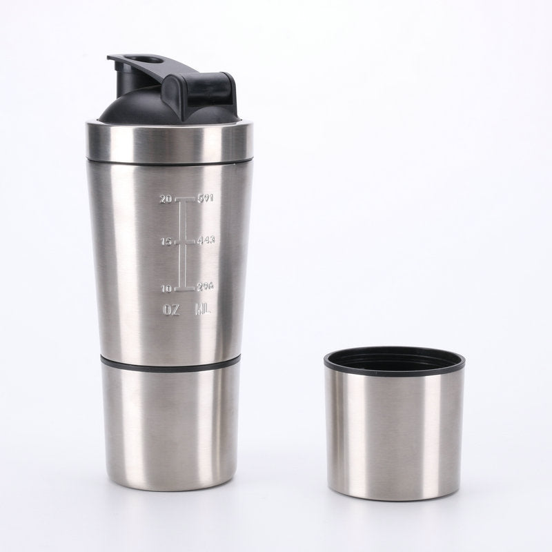 New Stainless Steel Cup Vacuum Mixer Outdoor Drink Kettle