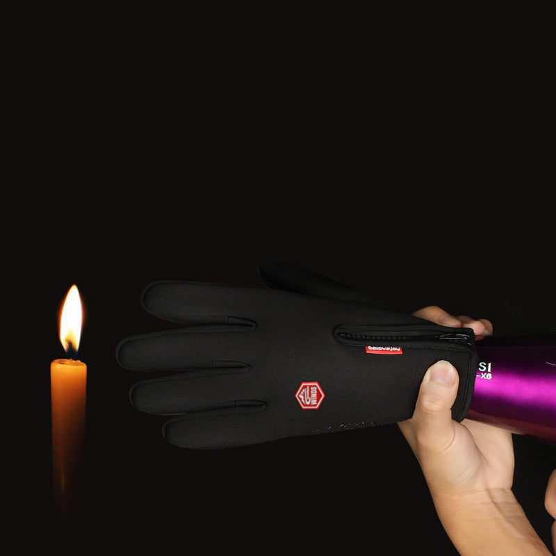 Winter Gloves For Men Waterproof Windproof Cold Gloves