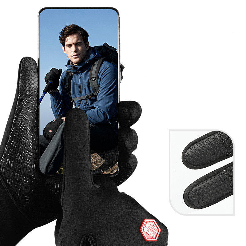 Winter Gloves For Men Waterproof Windproof Cold Gloves