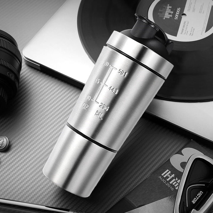 New Stainless Steel Cup Vacuum Mixer Outdoor Drink Kettle