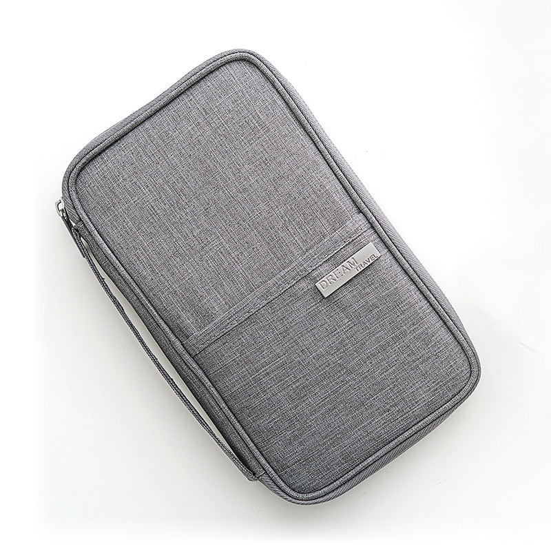 Travel Wallet Family Passport Holder Multi-pockets Waterproof Document Case