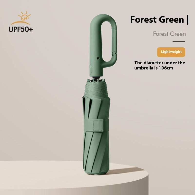 Fully Automatic Buckle Rain And Light Dual-use Sunscreen Umbrella