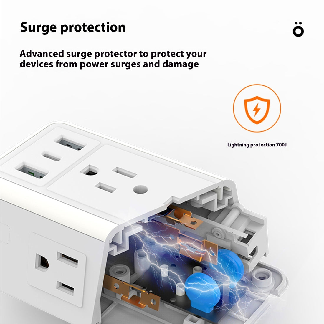 MSCIEN 1PC US To EU Travel Plug Adapter