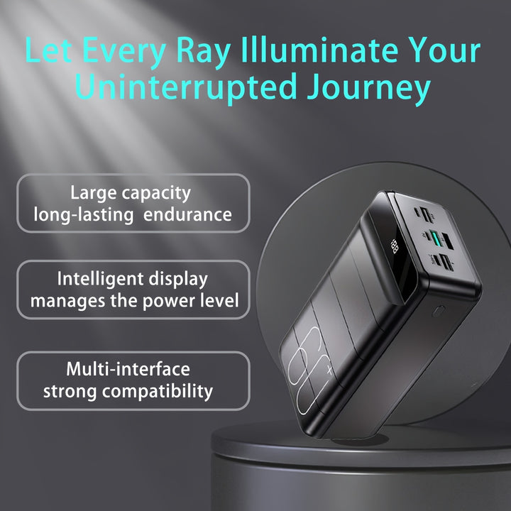 60000mAh - 22.5W Fast Charge Power Bank Quick Charging Portable Charger