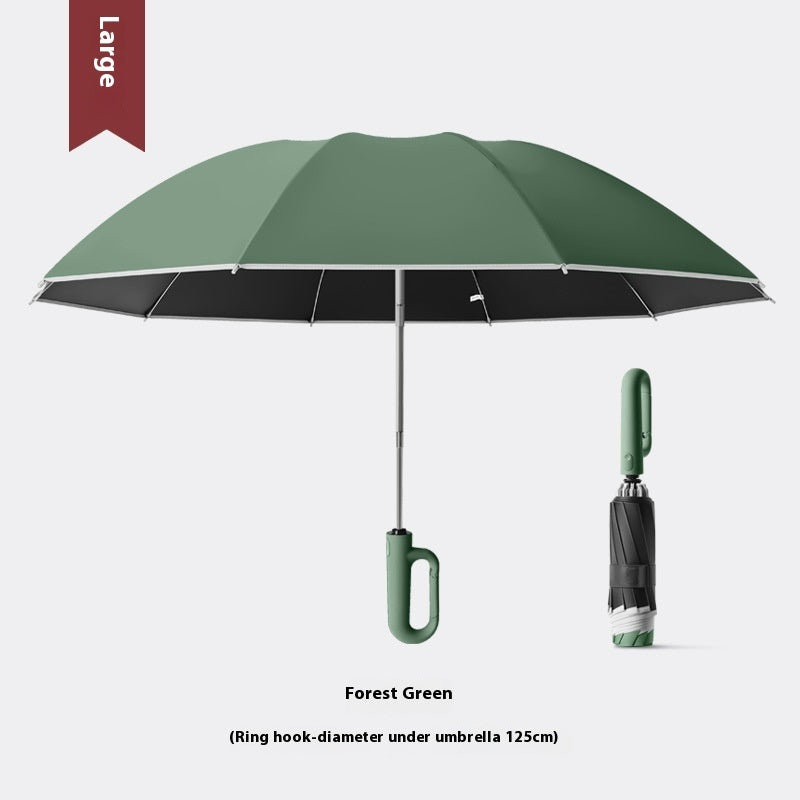 Fully Automatic Buckle Rain And Light Dual-use Sunscreen Umbrella
