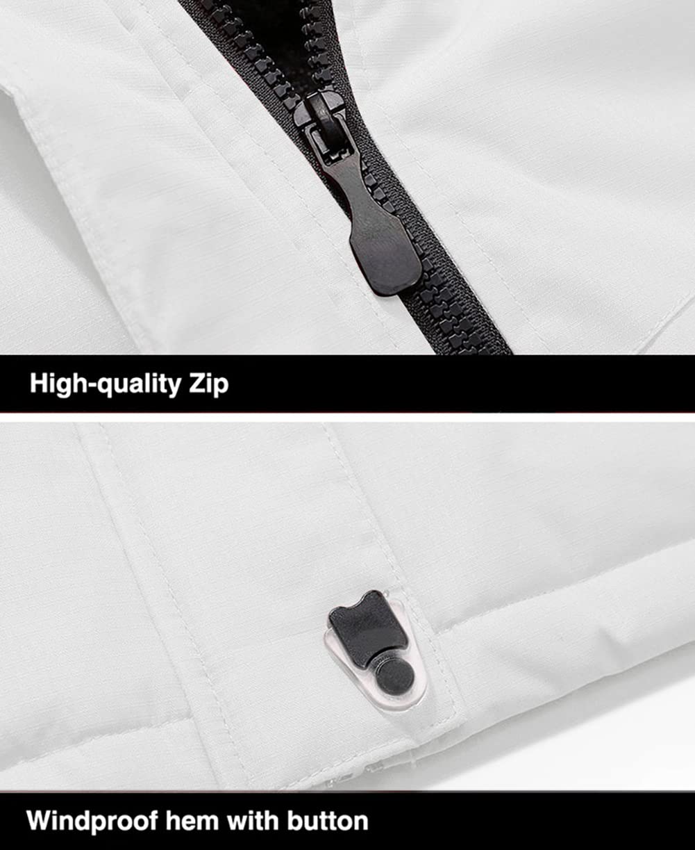 MAGCOMSEN Men's Winter Coats Snow Jacket