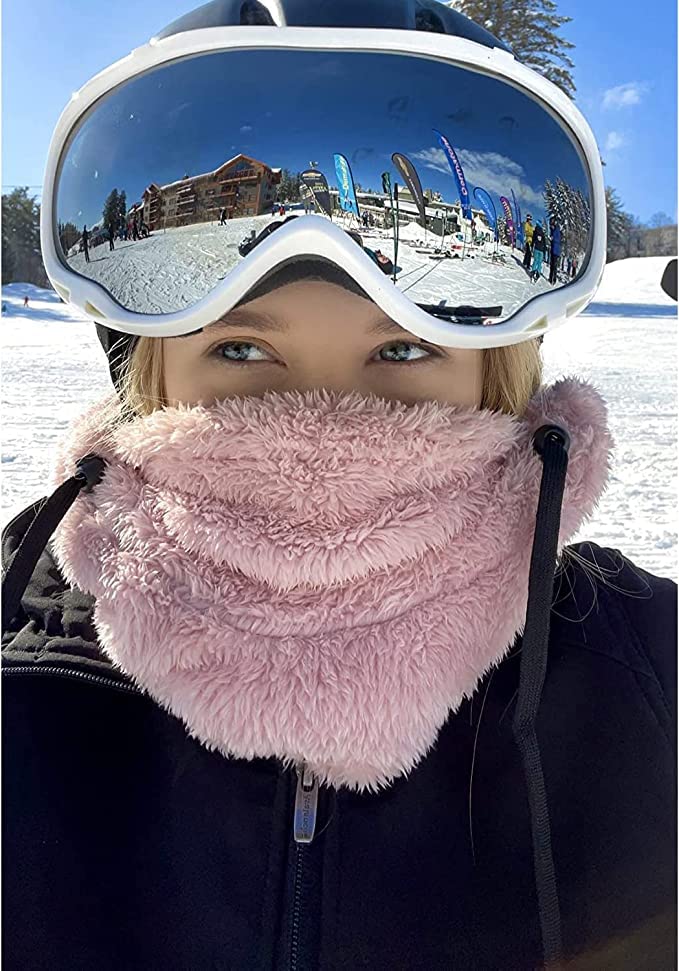 Senllen Balaclava Cold Weather Fleece Windproof Ski Mask