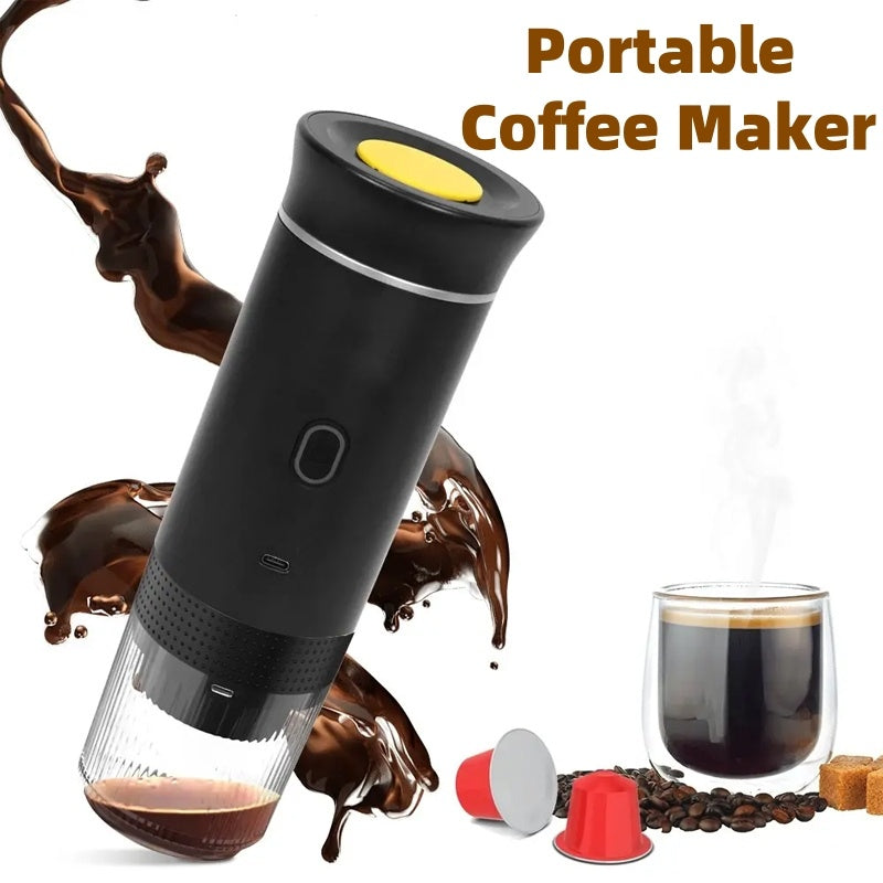 2-in-1 Portable Italian Espresso Machine Espresso Coffee Maker