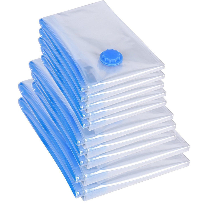 Vacuum Bag and Pump Cover for Clothes Storing Large Plastic Compression