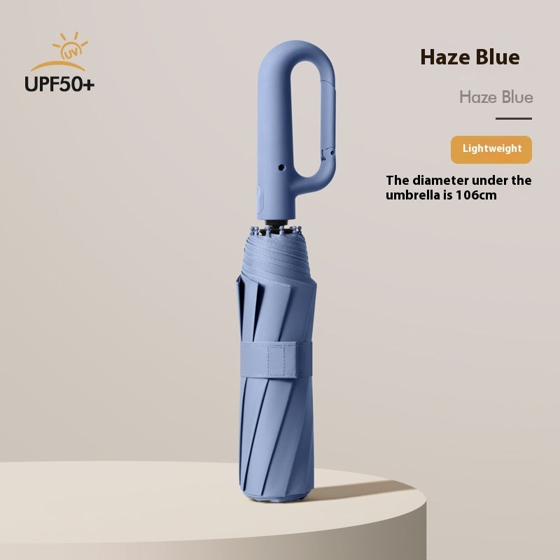 Fully Automatic Buckle Rain And Light Dual-use Sunscreen Umbrella