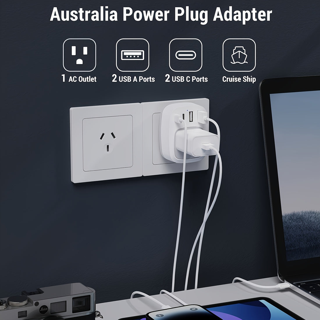 European Travel Plug Adapter