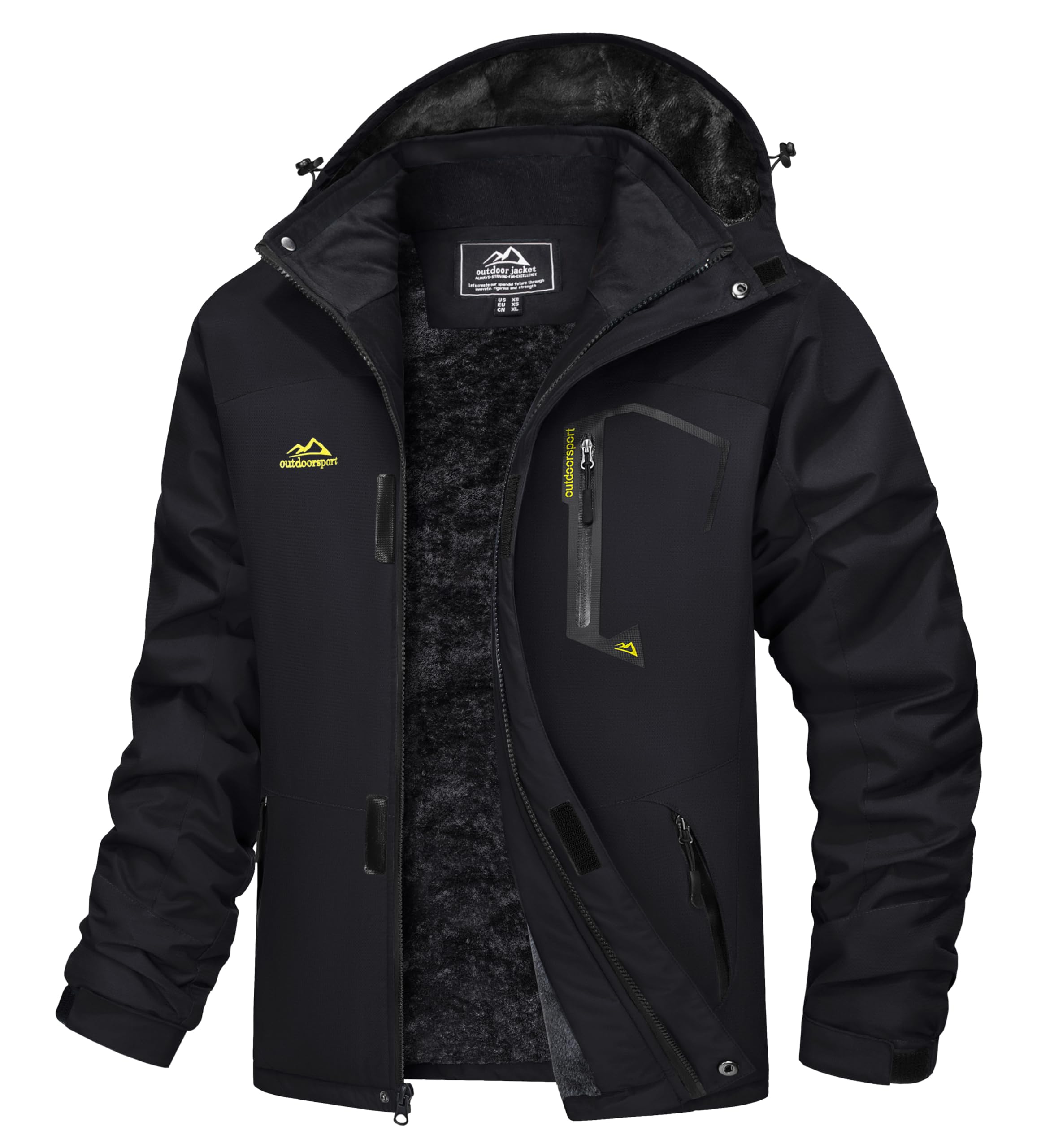 MAGCOMSEN Men's Winter Coats Snow Jacket