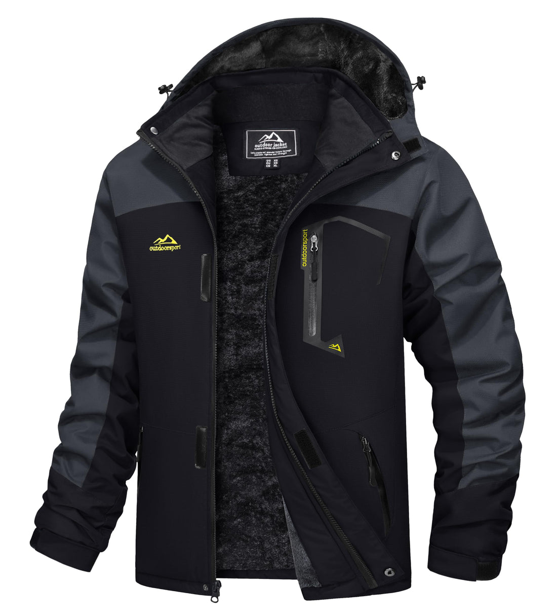MAGCOMSEN Men's Winter Coats Snow Jacket