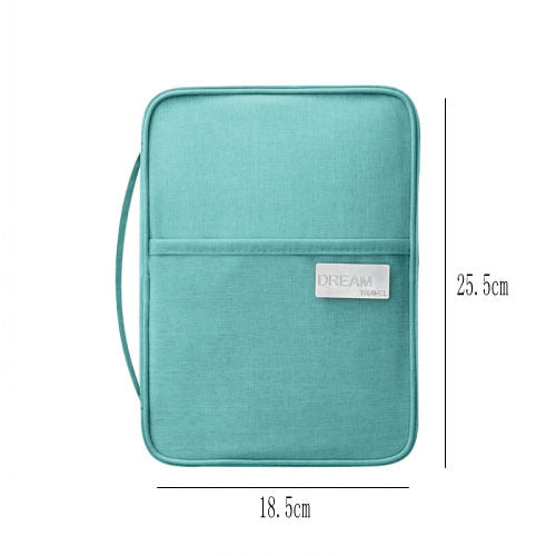 Travel Wallet Family Passport Holder Multi-pockets Waterproof Document Case