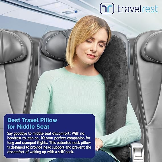 TRAVELREST All-in-One Neck & Body Pillow - Advanced Support and Comfort Design