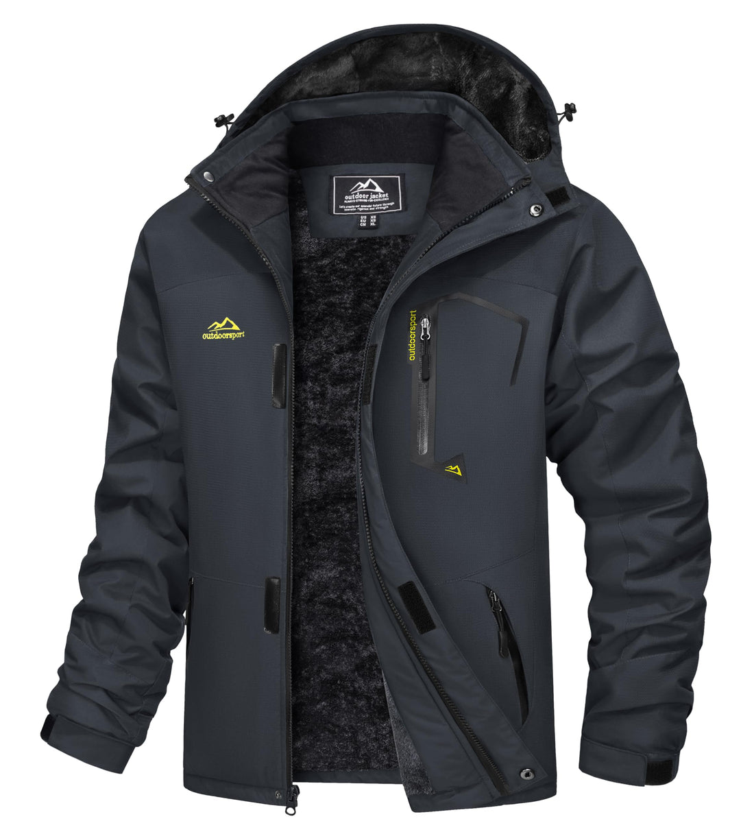 MAGCOMSEN Men's Winter Coats Snow Jacket