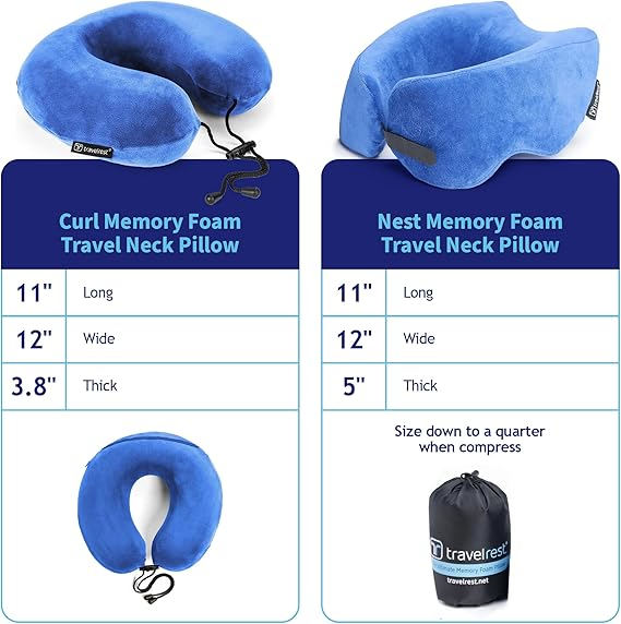 TRAVELREST Nest Neck Pillow Travel Essentials