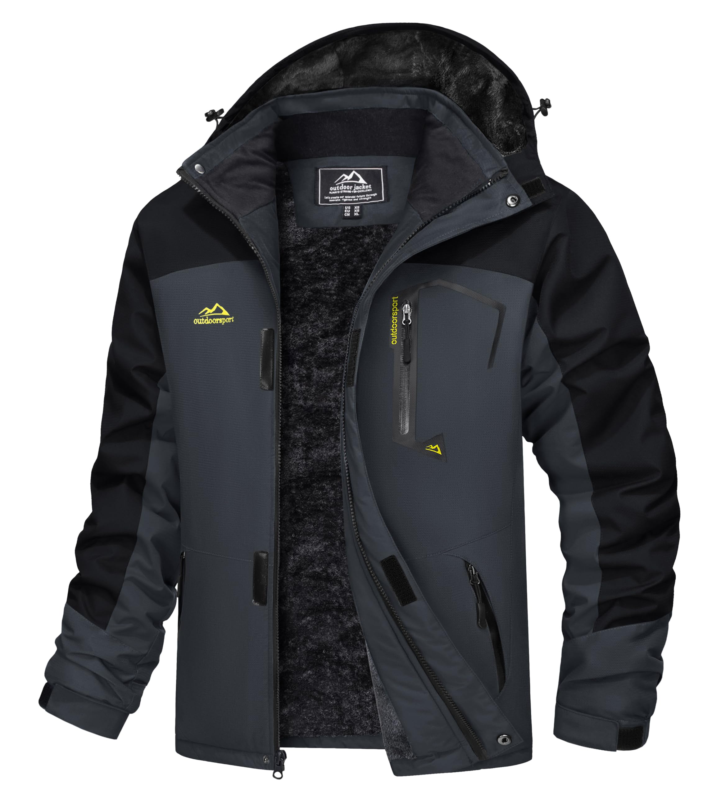 MAGCOMSEN Men's Winter Coats Snow Jacket
