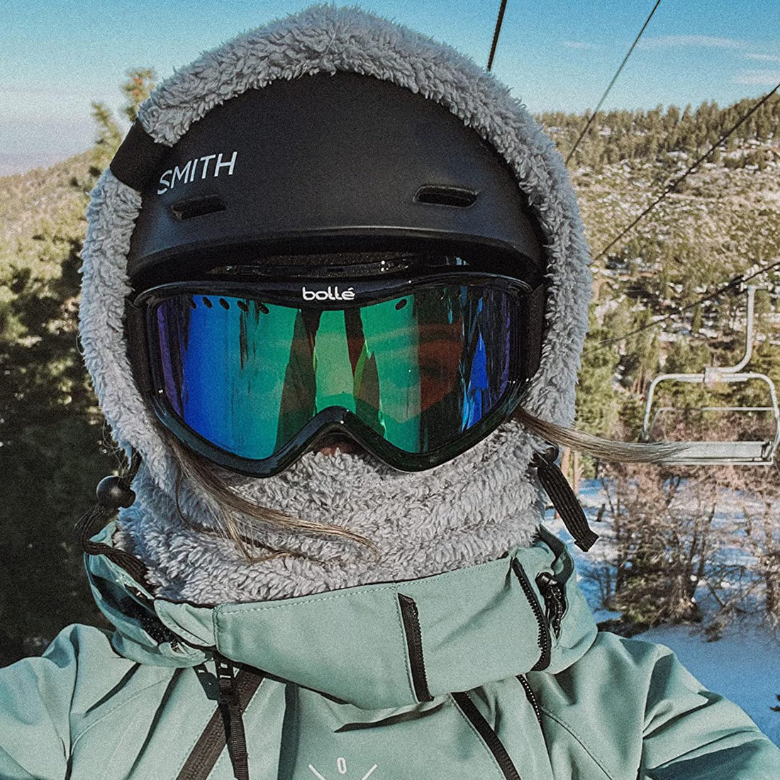 Senllen Balaclava Cold Weather Fleece Windproof Ski Mask