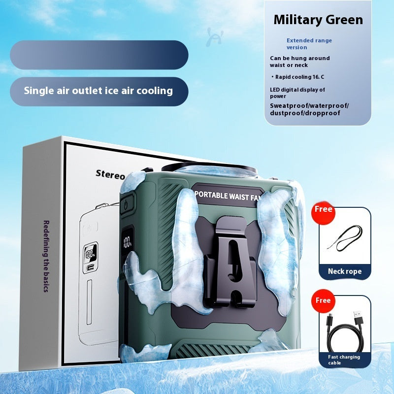 Outdoor Portable Cooling Fan Wrist Hanging