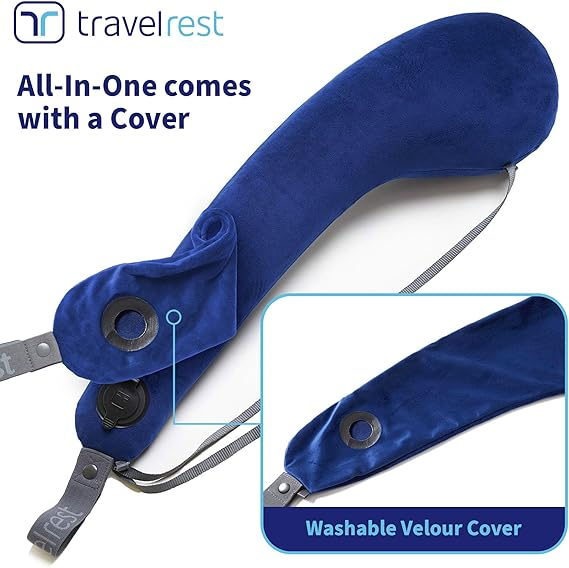 TRAVELREST All-in-One Neck & Body Pillow - Advanced Support and Comfort Design