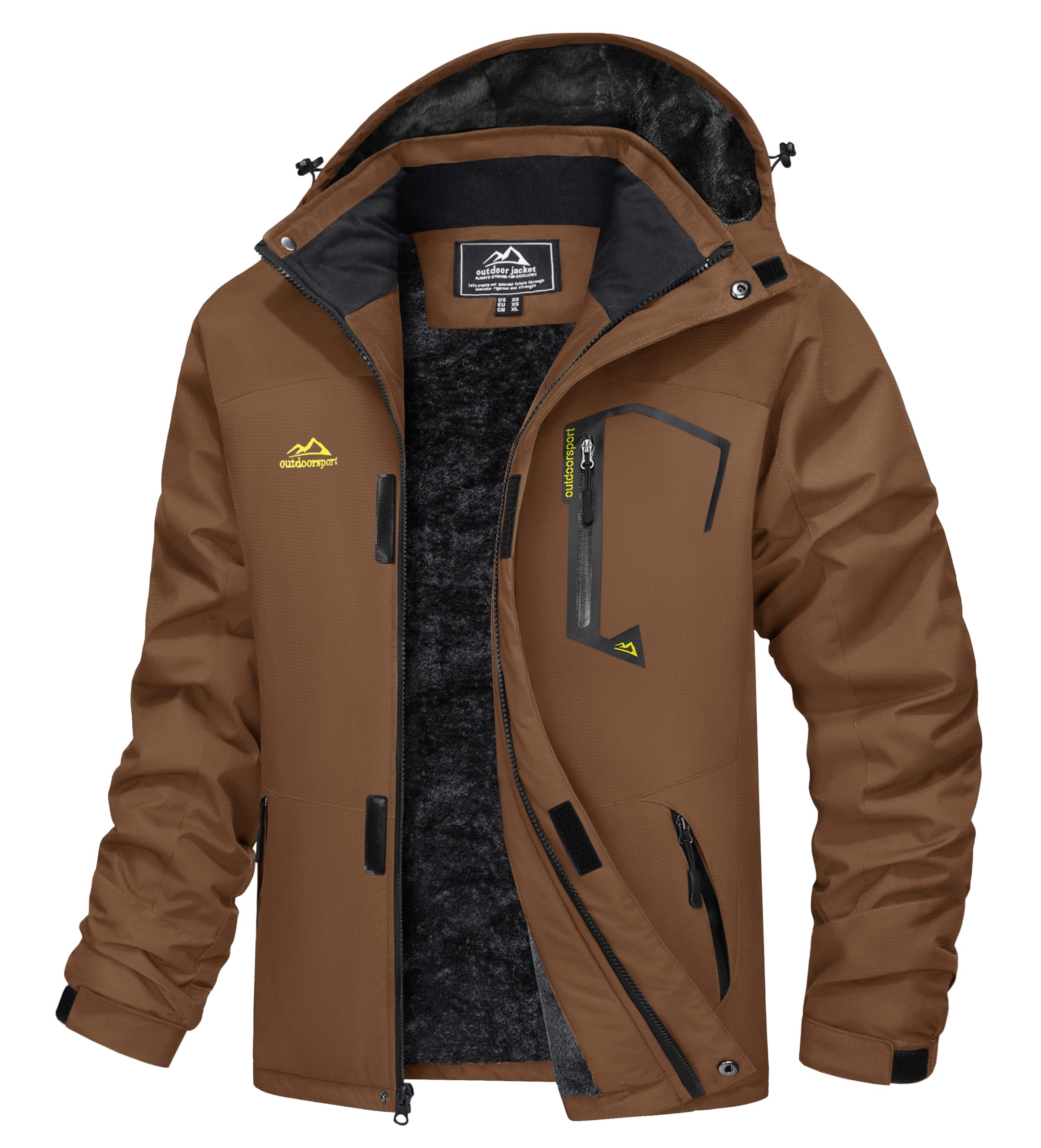 MAGCOMSEN Men's Winter Coats Snow Jacket