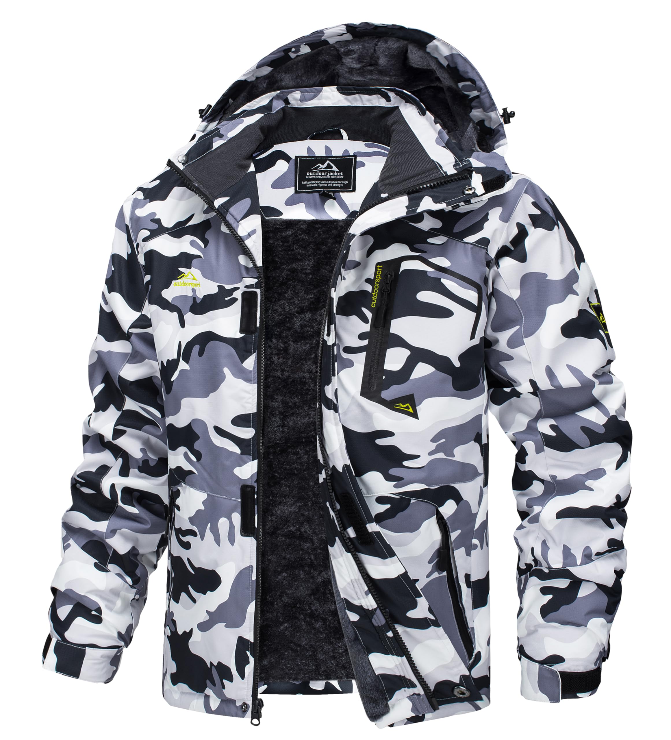 MAGCOMSEN Men's Winter Coats Snow Jacket