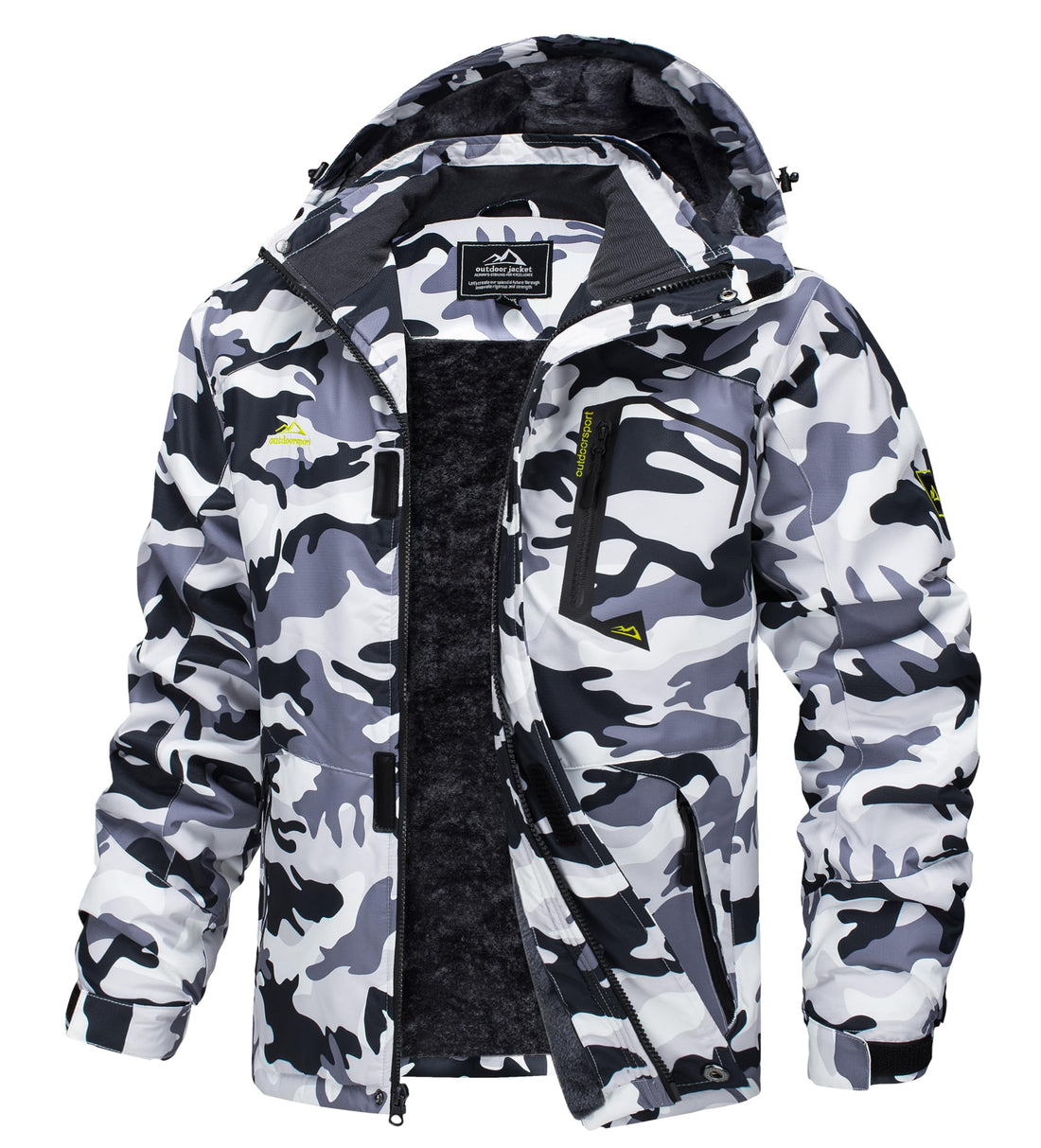 MAGCOMSEN Men's Winter Coats Snow Jacket