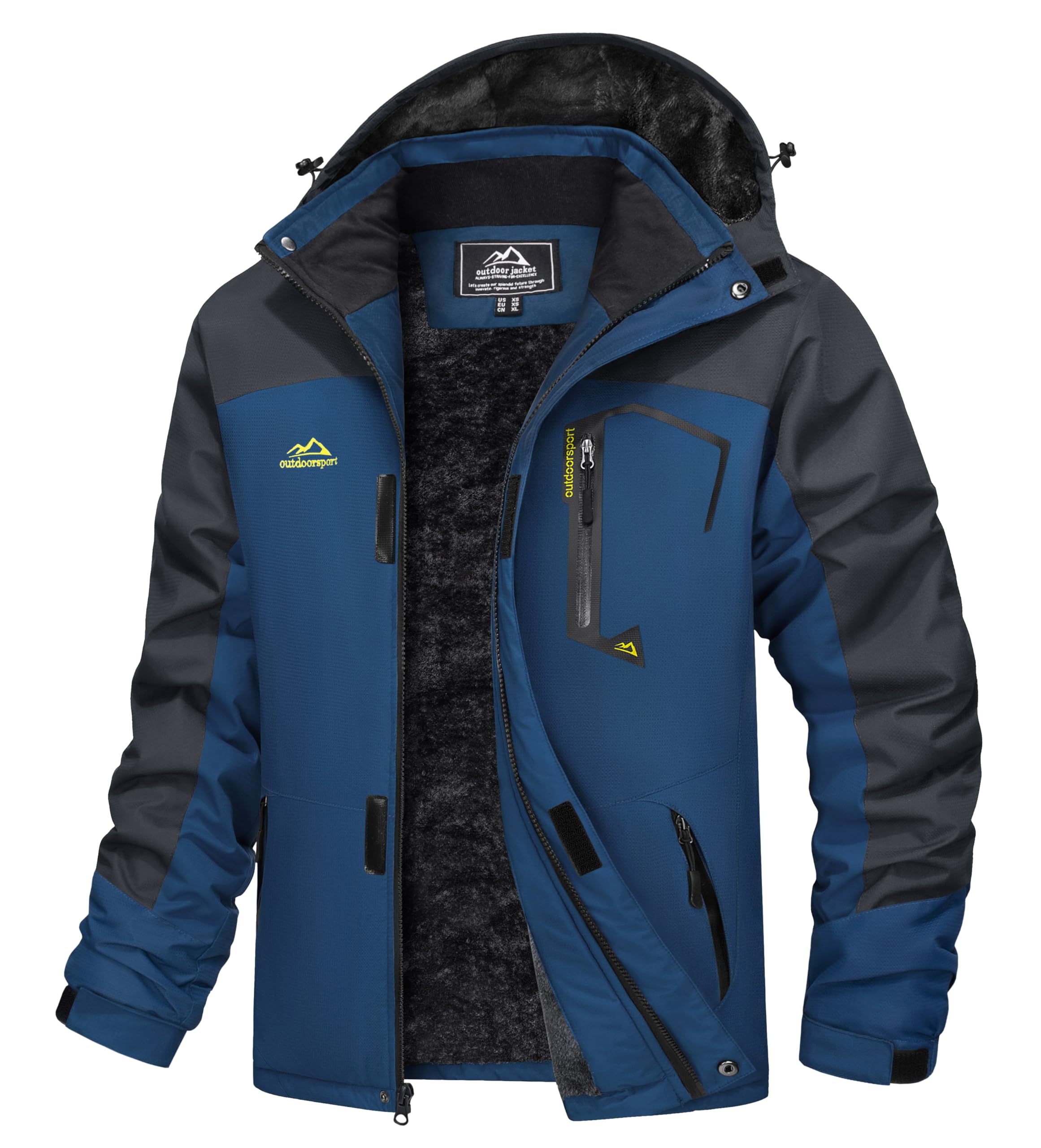 MAGCOMSEN Men's Winter Coats Snow Jacket