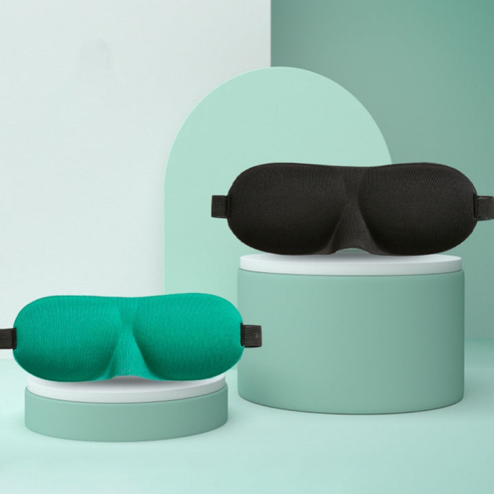 Lightweight and Reusable Blackout Sleep Eye Protection 3D Contoured Eye Mask