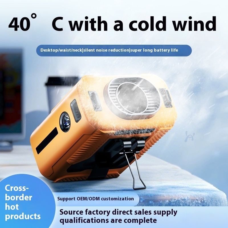 Outdoor Portable Cooling Fan Wrist Hanging
