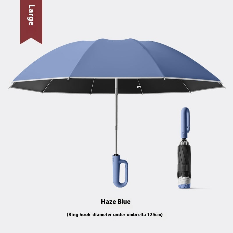Fully Automatic Buckle Rain And Light Dual-use Sunscreen Umbrella