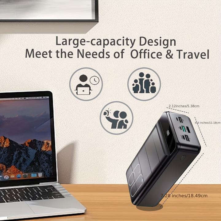 60000mAh - 22.5W Fast Charge Power Bank Quick Charging Portable Charger