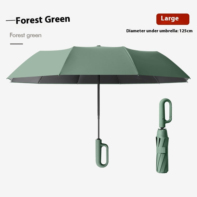 Fully Automatic Buckle Rain And Light Dual-use Sunscreen Umbrella