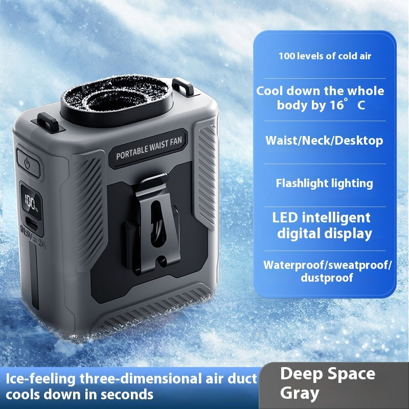 Outdoor Portable Cooling Fan Wrist Hanging