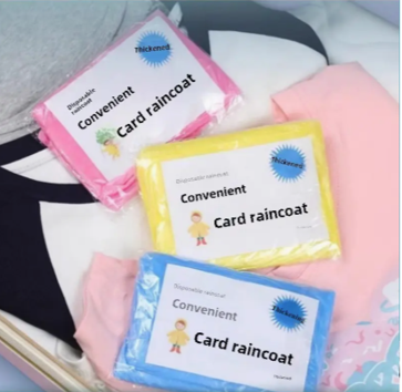 20/30/40pcs Universal Compressed Raincoat