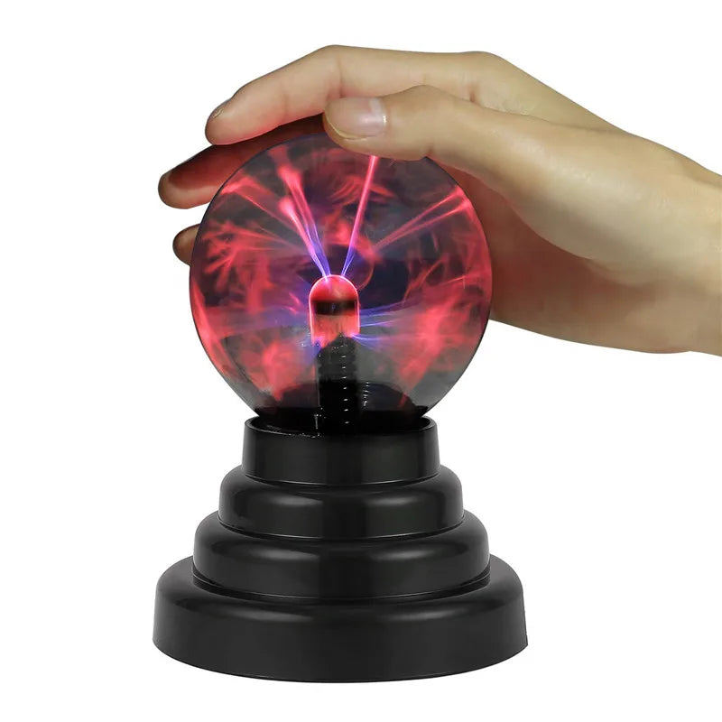 Magic Plasma Ball Lamp Touch Glass LED Night Light Atmosphere Lights Christmas Party Bedroom Decor Kids Birthday Gift Toy