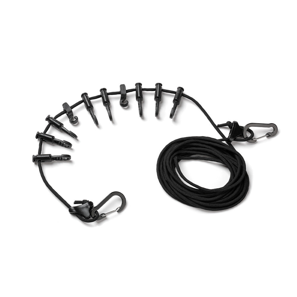 3 M Camping Stretch Clothesline With 12 Clips