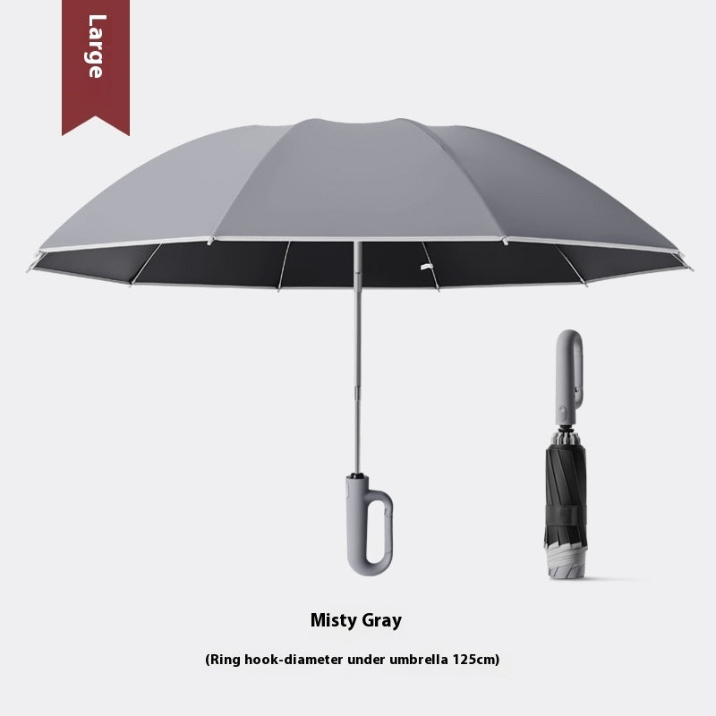 Fully Automatic Buckle Rain And Light Dual-use Sunscreen Umbrella