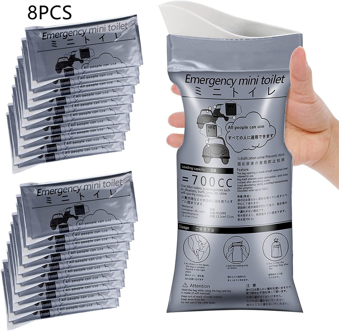 Buy Portable and Compact Emergency Leak-Proof Urine Bag for Travel