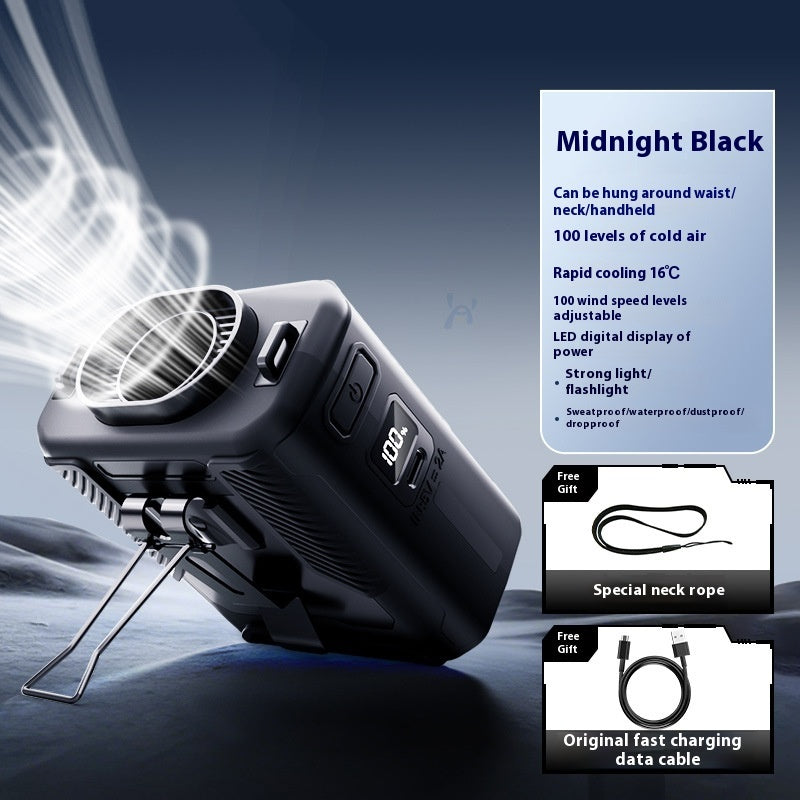 Outdoor Portable Cooling Fan Wrist Hanging