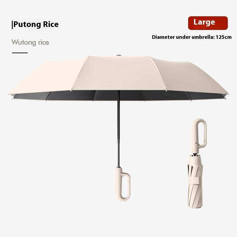 Fully Automatic Buckle Rain And Light Dual-use Sunscreen Umbrella