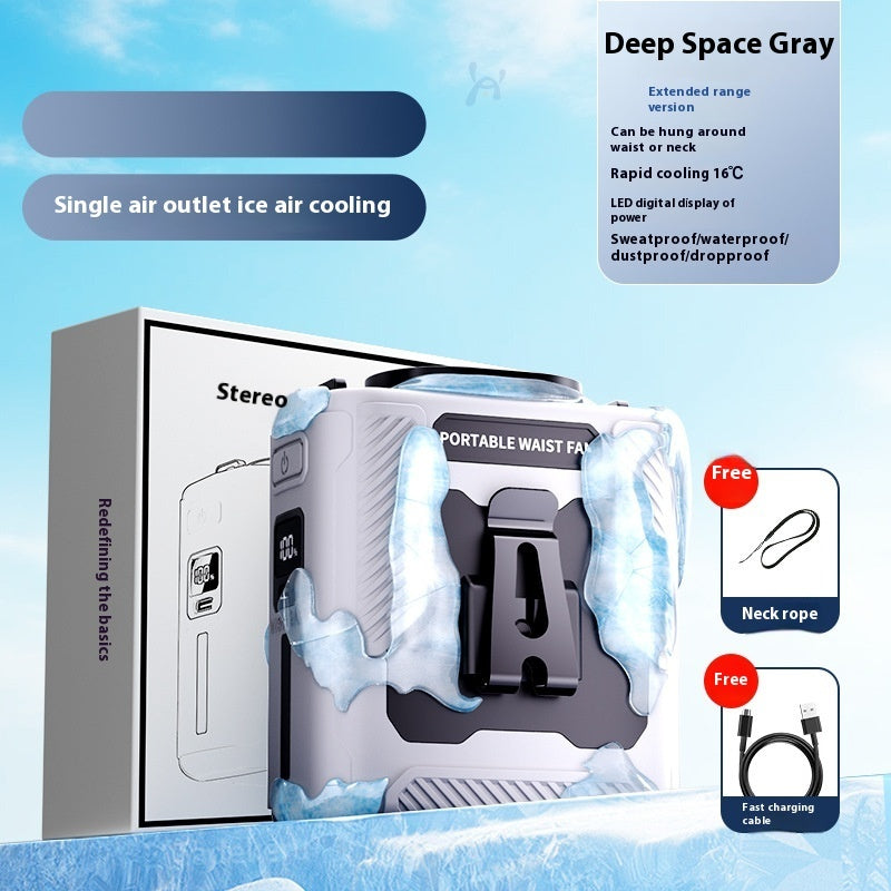 Outdoor Portable Cooling Fan Wrist Hanging