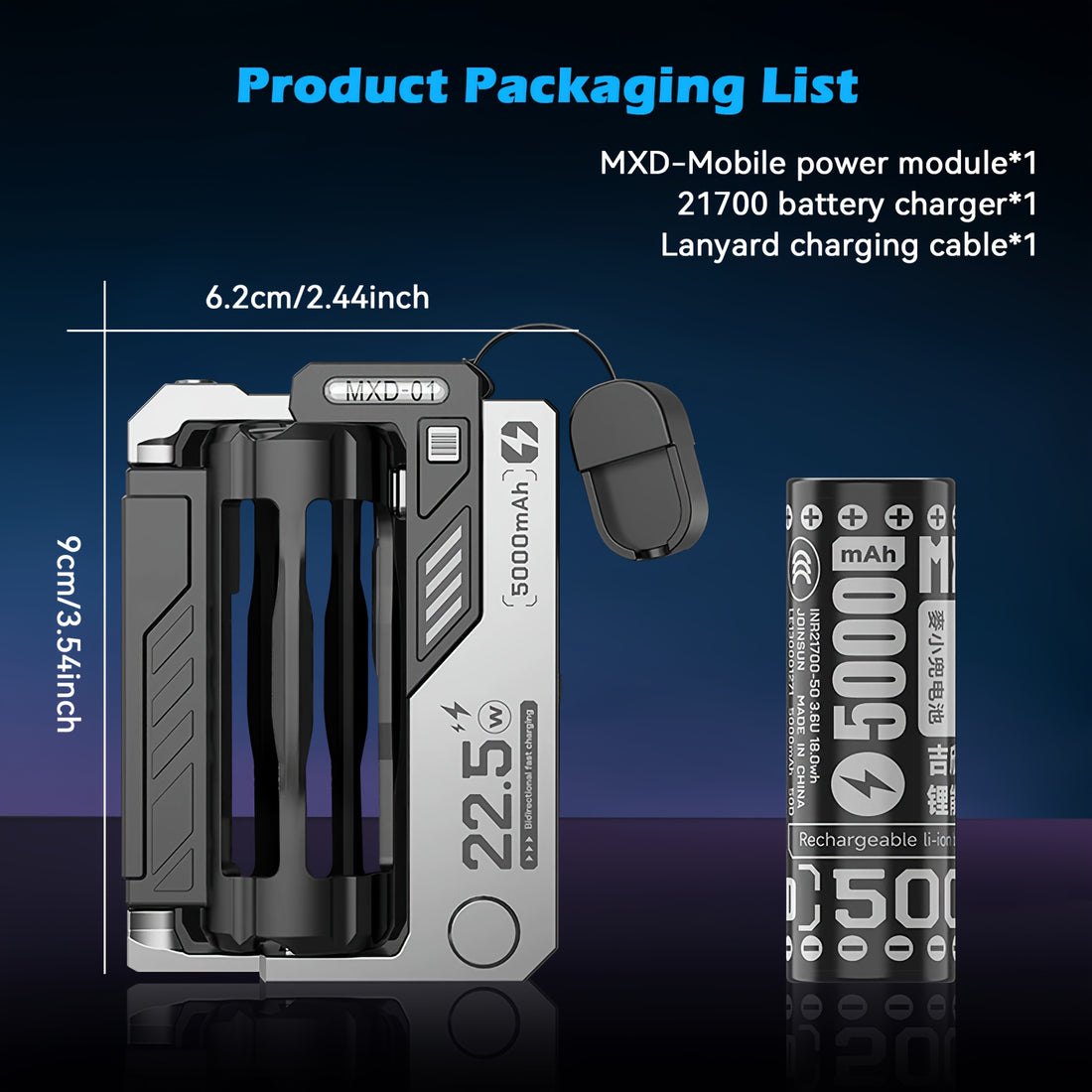 Buy Compact and Rechargeable Large Capacity Fast Charging USB-c Powerbank