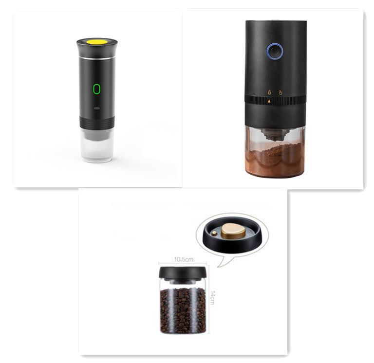 2-in-1 Portable Italian Espresso Machine Espresso Coffee Maker