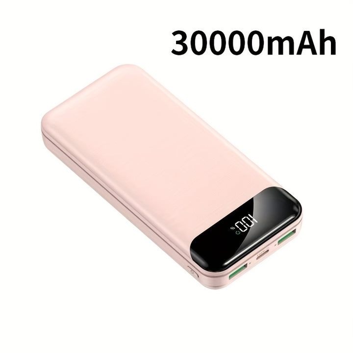 Slim and Fast 30000mah Power Bank External Phone Battery for Smartphones and Tablets
